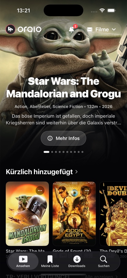 Live-TV auf dem iPhone