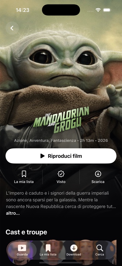 Film e serie su iPhone