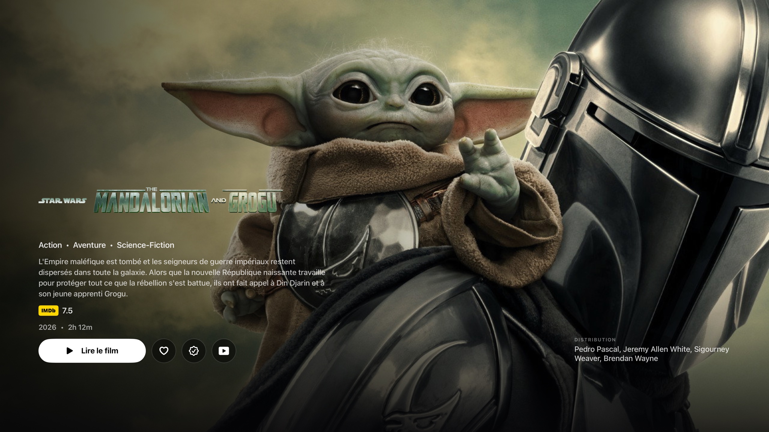 Fiche du film sur Apple TV