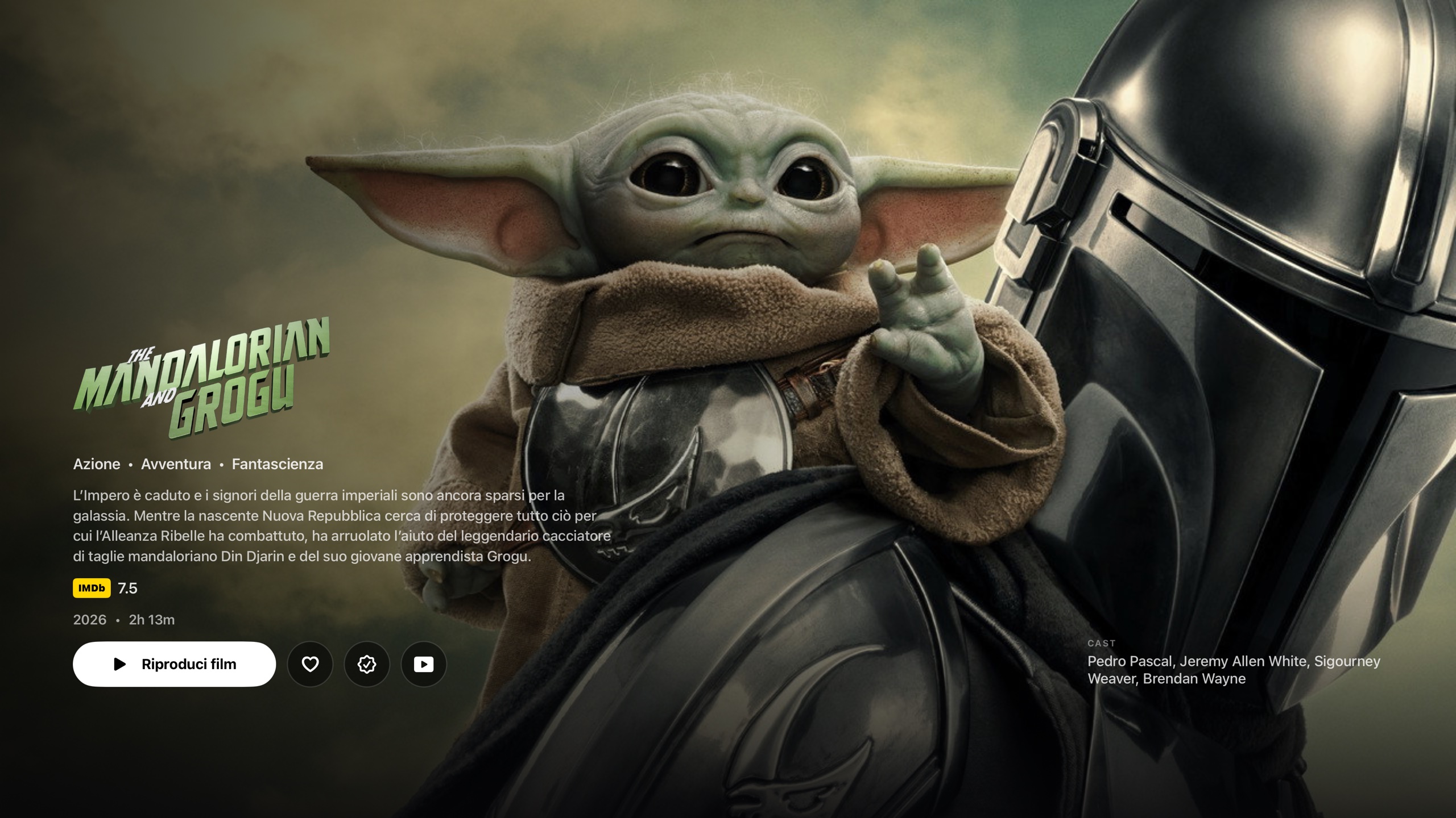 Dettagli del film su Apple TV