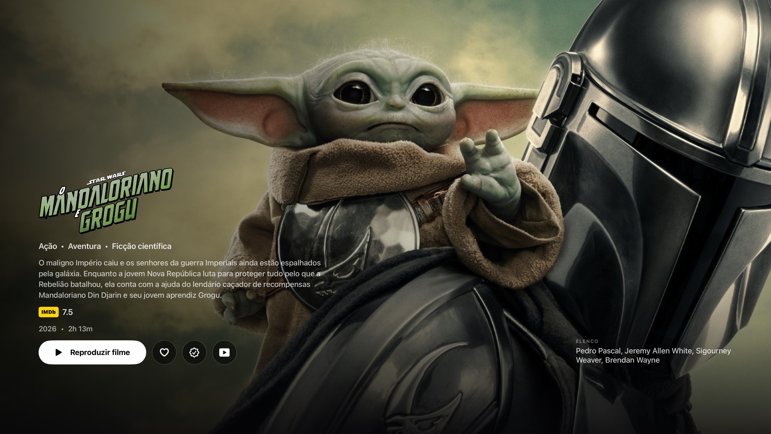 Detalhes do filme na Apple TV